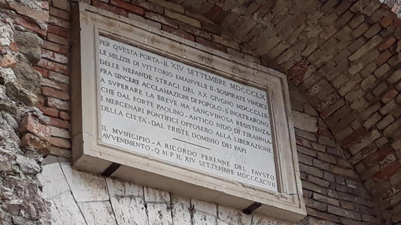 Ferienwohnung La Casa Dei Bersaglieri Perugia Exterior foto